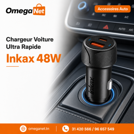 Chargeur Voiture Ultra Rapide Inkax