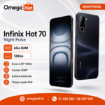 Smartphone Infinix Hot 70 4G 6128Go - Night Pulse 2 Infinix Hot 70