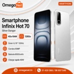 Smartphone Infinix Hot 70 4Go 128Go - Silver Danger 3 Hot 70 4G