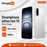 Smartphone Infinix Hot 70 4Go 128Go - Silver Danger 2 Infinix Hot 70