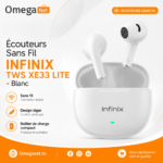 Écouteurs Sans Fil INFINIX TWS XE33 LITE - Blanc 2 Écouteurs Sans Fil INFINIX