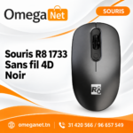 Souris R8 1733 Sans fil 4D / Noir 1 Souris R8 1733 Sans fil