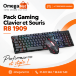 Pack Gaming Clavier et Souris R8 1909 1 Clavier et Souris R8 1909