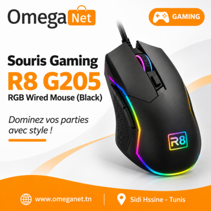 Souris Gaming R8 G205 RGB