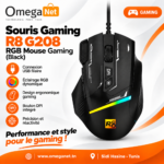 Souris Gaming R8 G208 RGB (Black) 2 R8-G208