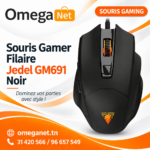 Souris Gamer Filaire Jedel GM691 – Noir 1 Jedel GM691