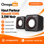 Haut-Parleur KISONLI V310 3.5W – Noir 2 Haut-Parleur KISONLI