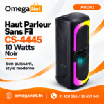 Haut Parleur Sans Fil CS-4445 10 Watts - Noir 1 Haut-Parleur Sans Fil