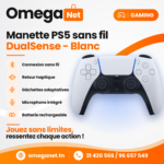 Manette PS5 sans fil DualSense - Blanc