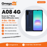 SAMSUNG GALAXY A08 4G 4Go 64Go - Bleu foncé 2 SAMSUNG GALAXY A08